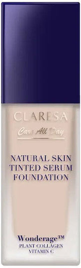 Claresa Natural Skin Liquid Foundation 0n Fair Neutral 32ml