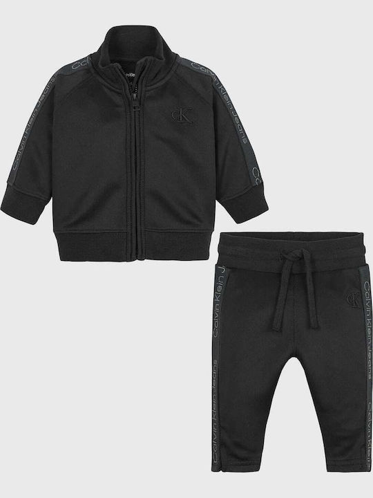 Kids Sweatpants Set Black 2pcs