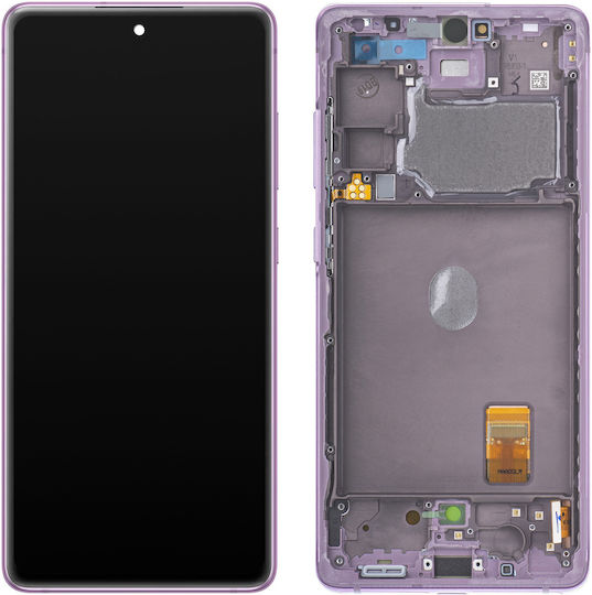 Samsung Οθόνη με Μηχανισμό Αφής για Samsung Galaxy S20 FE G780 (Μωβ)