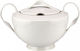 WM Collection Suppenterrine aus Porzellan Weiß 3500ml 1pcs