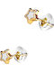Senzio Belibasakis Kids Earrings Studs Stars from Gold 9K