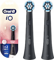 Oral-B iO Gentle Care Ανταλλακτικά για Black 2τμχ