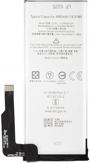 Google Συμβατή Μπαταρία Αντικατάστασης για Google Pixel 5a 5G