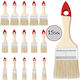 Set 15 Paint Brushes Monzana Wood 3 Different Sizes