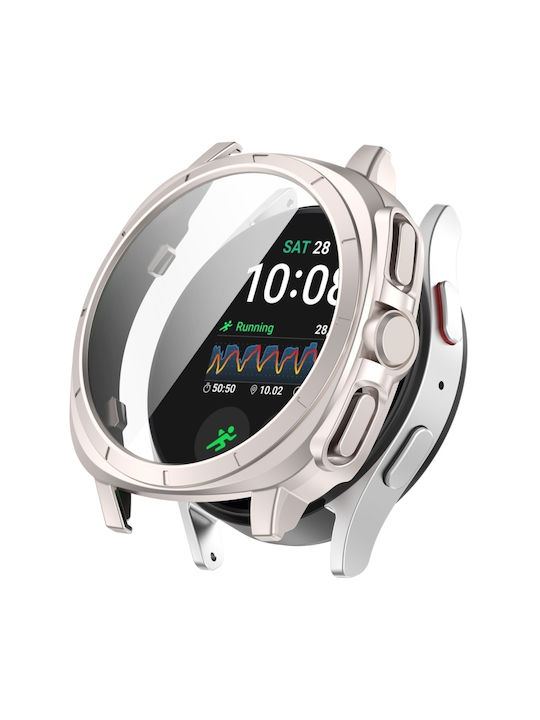 Plastikhülle mit Glas Starlight für Samsung Galaxy Watch 7 (44 mm)