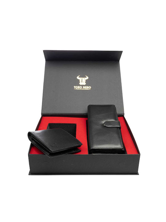 Set Portofel bărbătesc Negru