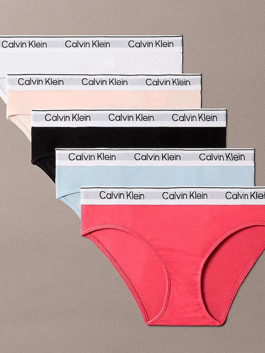 Calvin Klein Set of Kids' Briefs Multicolored 5pcs