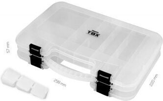 Cutie Accesorii Pescuit Delphin Tbx Duo 298-12p Clip 298x220x57mm