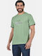 T-shirt Φυστικί