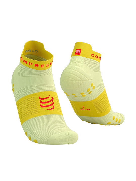 Compressport Racing Running Κάλτσες Κίτρινες 1 ...