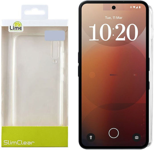 Lime Slimclear Back Cover Silicon Transparent (Nothing Phone (3a))