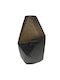 Black Glass Vase 16x28cm