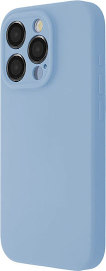 TectoShield Soft Touch Mag Case Rückseite Umschlag Silikon / Stoff Blau (iPhone 15 Plus)