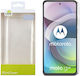 Lime Slimclear Задна корица Силикон Прозрачен (Moto G 5G)