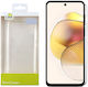 Lime Slimclear Back Cover Silicone Transparent (Moto G73)