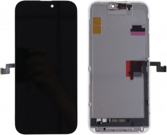 Екран със Сензорен Механизъм и Рамка за Apple iPhone 16e (Черен)
