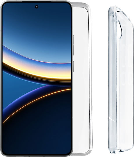 Volte-Tel Slimcolor Air Back Cover Σιλικόνης 2mm Διάφανο (Poco F7 Pro)