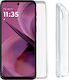 Volte-Tel Slimcolor Air Back Cover Silicone 2mm Transparent (Moto G55)