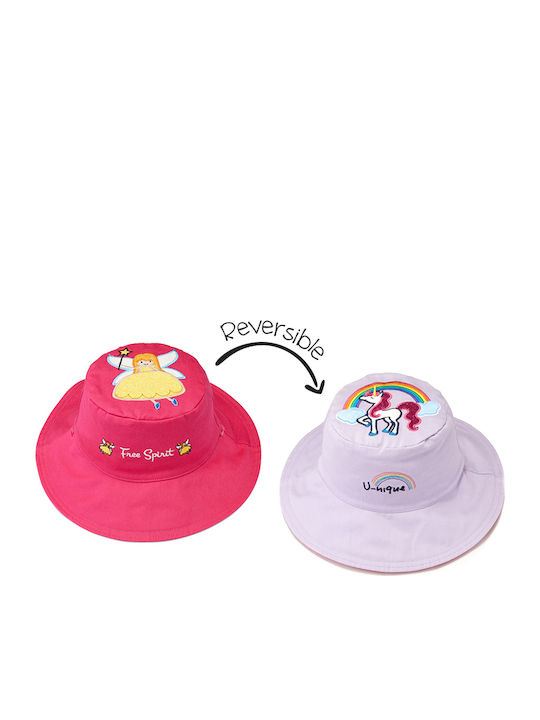 Flapjackkids Παιδικό Καπέλο Bucket Υφασμάτινο Αντηλιακό Πολύχρωμο