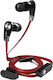 700802_r In-ear Handsfree Ακουστικά με Βύσμα 3.5mm Κόκκινο