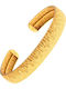 Xrisokosmima Women's Bracelet Handcuffs made of Silver Gold Plated