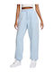 Sportswear Phoenix Hohe Taille Jogginghose Vlies Hellblau
