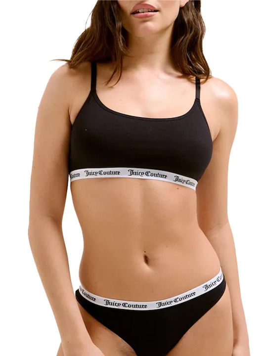 Juicy Couture Γυναικείο Μπουστάκι Μαύρο