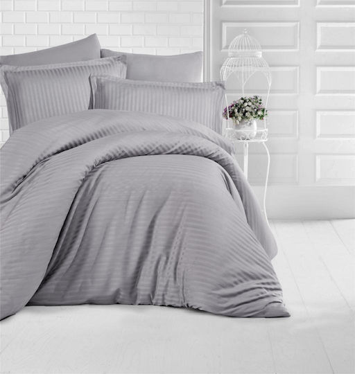 Linea Home Soft Σετ Σεντόνια Διπλά 200x240εκ. Soft Satin (4τμχ)