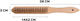 Wire Brush Rust Removal Wooden Handle 4 Rows Wire Bristles Geko G00734