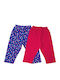Set Colanți Copii Lungi Red & Blue