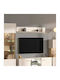 Shelf Wall Essex Zp Cashmere/artisan Oak 138x20x24cm