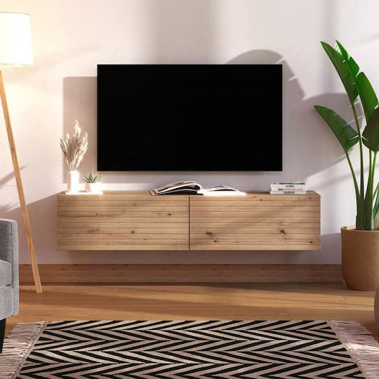 Έπιπλο Τηλεόρασης Royan Artisan Oak Μ154xΠ42xΥ32cm