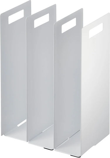 Yamazaki Organizers Bathroom Towels Metal White Set of 2 Tower 14.5x14.5x30