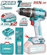 Total Percussive Drill Driver Battery Brushless 20V 2x4Ah