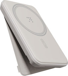 Voltme MagPak 5000mAh 15W Μπεζ Voltme MagPak 5000mAh 15W Μπεζ