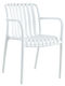 Outdoor-Sessel Polypropylen Tahiti White 58x56x81εκ.