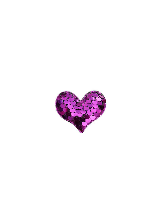 Wiggle Butt Hair Clips Heart Purple Dog Clothing Acceossory