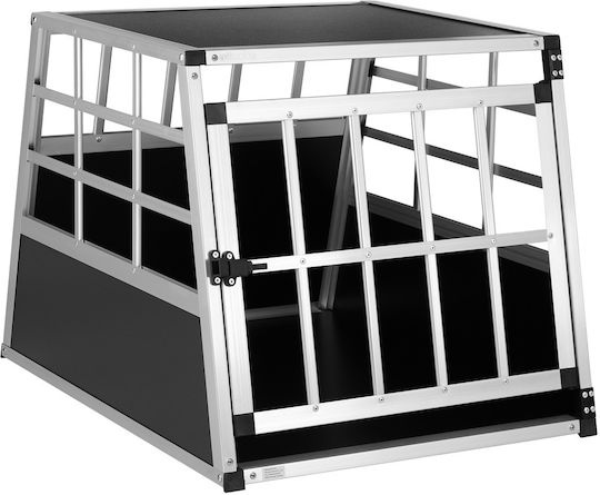 Hundetransportbox Käfig M Aluminium 70 x 54 x 51 cm