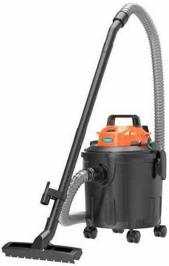 Limpio Aspirator Umede Uscate 1200W Cu Recipient Din Plastic 18L Negru