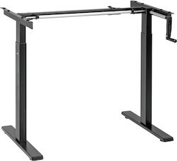 Maclean Energy Βάση Γραφείου Μεταλλική Μαύρη 100x60x70cm Maclean Energy Βάση Γραφείου Μεταλλική Μαύρη 100x60x70cm