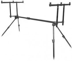 Zfish Compact Rod Pod 3 Rods Adjustable In Length Height Zfish Compact Rod Pod 3 Rods Adjustable In Length Height