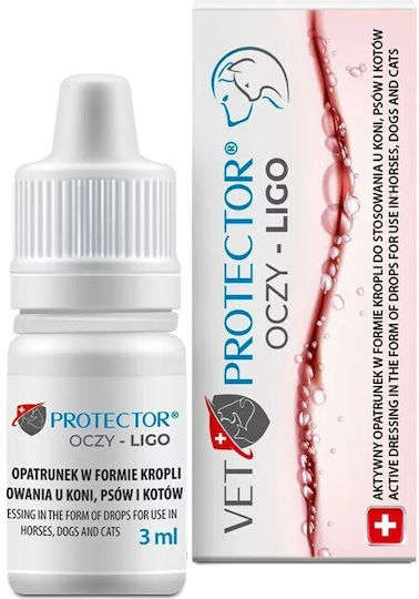 Jm Sante Vet Protector Ligo Eye Drops Dogs Cats – 3 Ml
