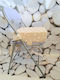 Hochstuhl Sitz in Beige Farbe