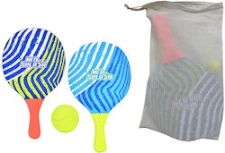 Neoprene Racket Set with Cotton Ball and Net