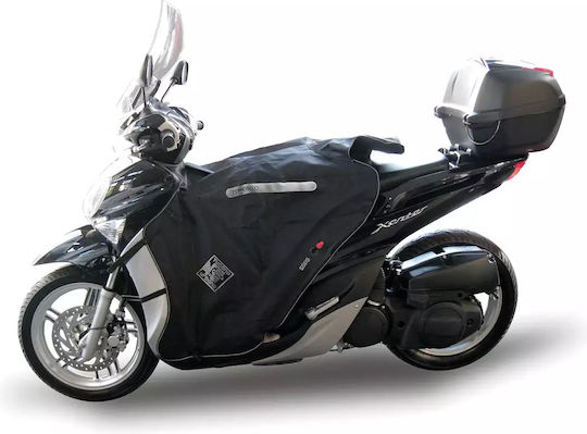 Tucano Urbano Termoscud Waterproof Motorcycle Leg Cover for Yamaha Xenter 125 Black Color