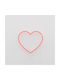 Neon Dekoratives Tischlicht LED Herz 40x36,3cm