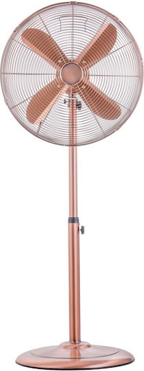 Ravanson Ανεμιστήρας Ορθοστάτης 50W Διαμέτρου 40cm Χάλκινος