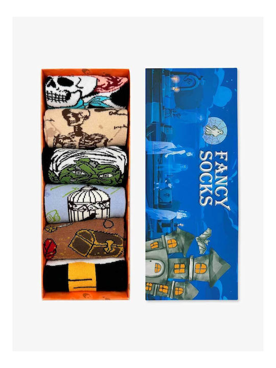 Gift Box Κάλτσες Βαμβακερές Σχέδια Mixed 6 Ζευγάρια Nodo Gift Box Κάλτσες Βαμβακερές Σχέδια Mixed 6 Ζευγάρια Nodo