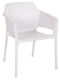 Outdoor Chair Polypropylene John White 59x58x79cm