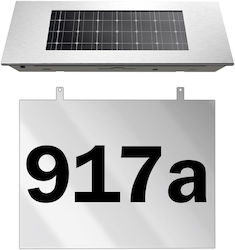 Deuba Lampă Solară Numărul casei cu Senzor de Mișcare Deuba Lampă Solară Numărul casei cu Senzor de Mișcare